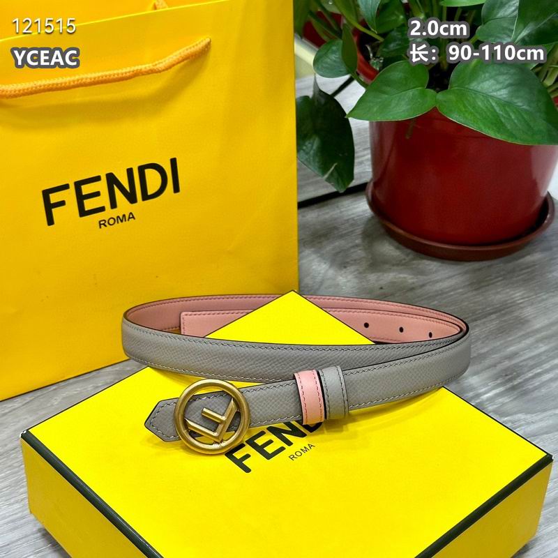 Fendi belt 20mmX90-110cm 8L17